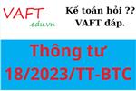 Thông tư 18/2023/TT-BTC Hoàn trả tiền thu từ xử phạt vi phạm hành chính theo quyết định của cơ quan nhà nước có thẩm quyền
